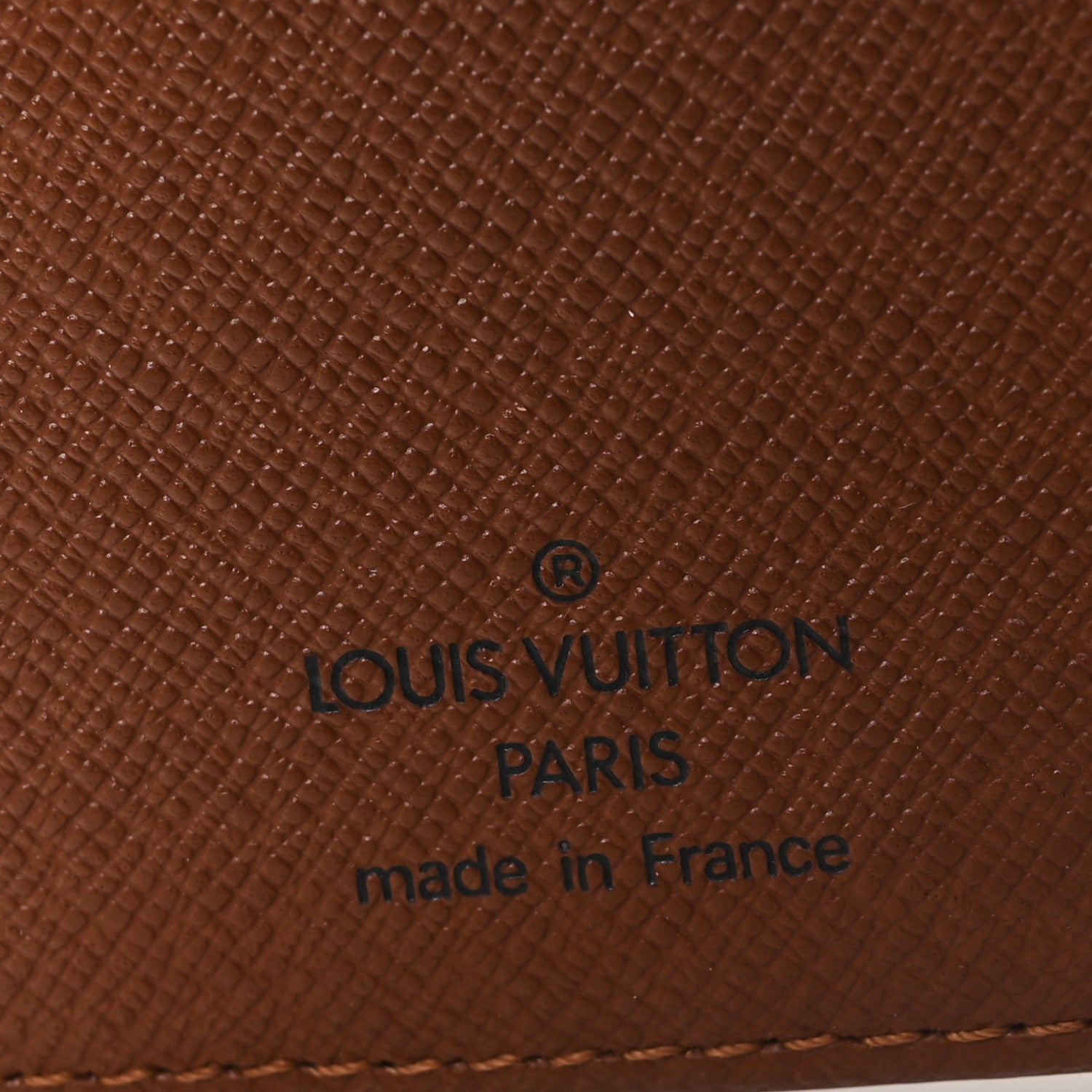 Louis Vuitton Monogram Porte Valeurs Checkbook Wallet 6 of 7