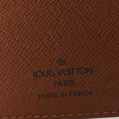 Louis Vuitton Monogram Porte Valeurs Checkbook Wallet 6 of 7