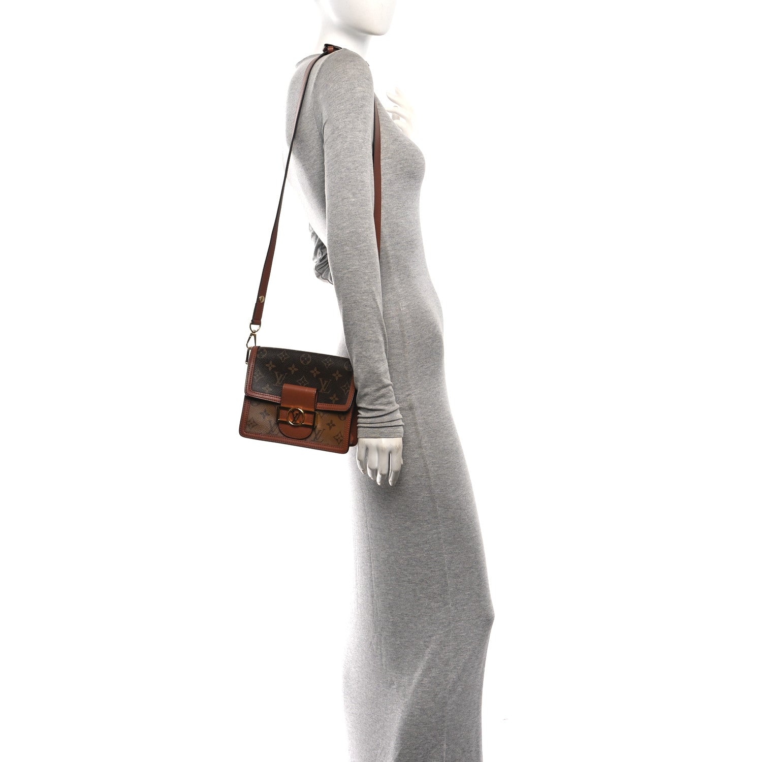 Louis Vuitton Reverse Monogram Dauphine Mini 2 of 9