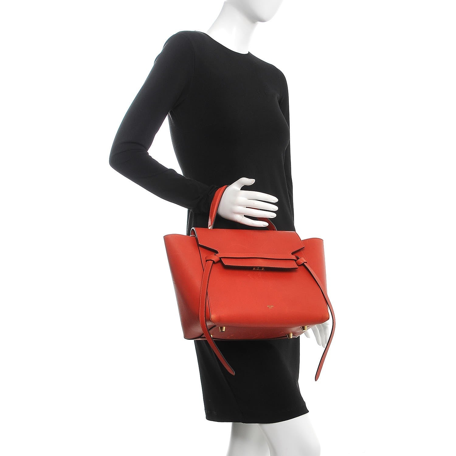 Celine Smooth Calfskin Mini Belt Bag Brick 3 of 19