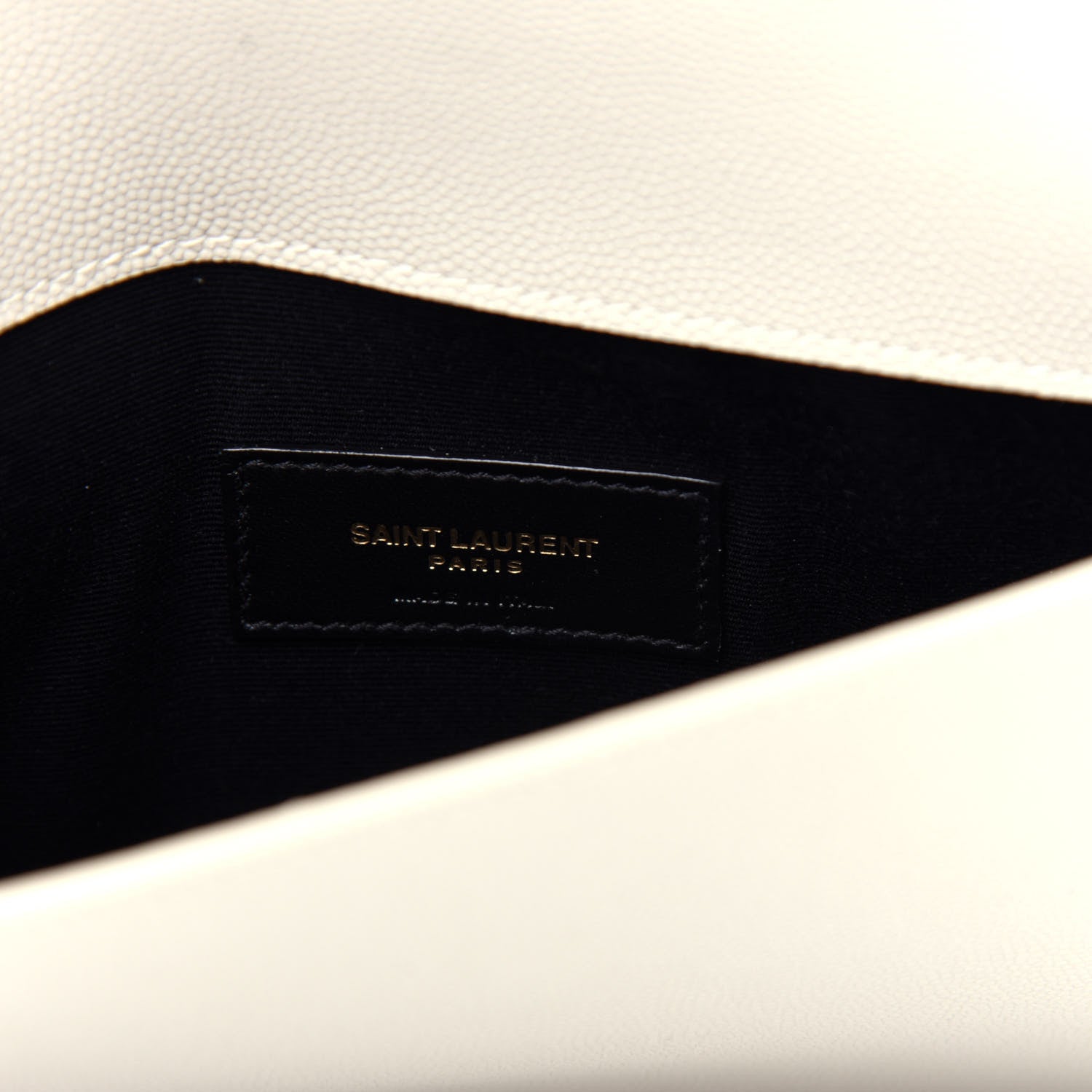 Saint Laurent Grain De Poudre Uptown Pouch Crema Soft 6 of 7