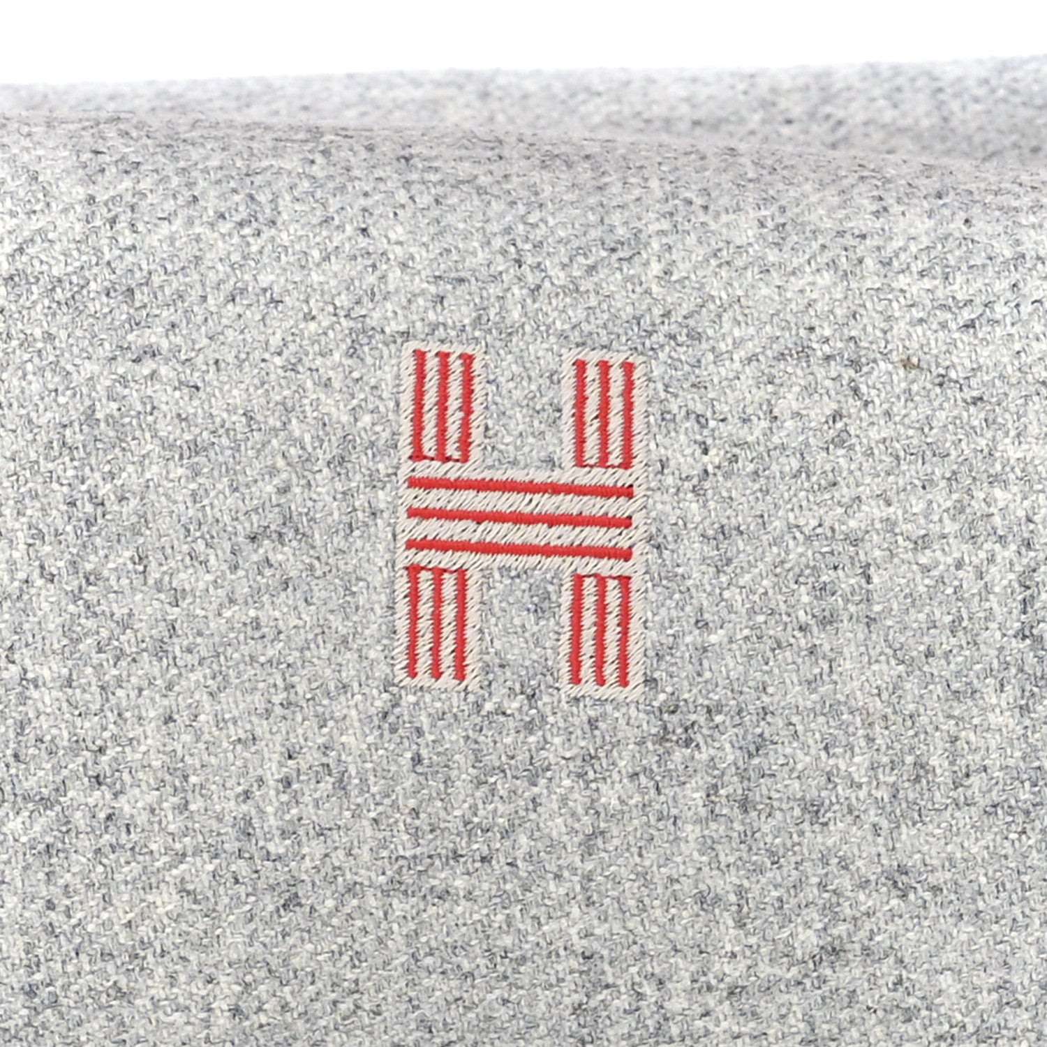 Hermes Canvas Small Bride-A-Brac Pouch Gris Flanelle 6 of 9