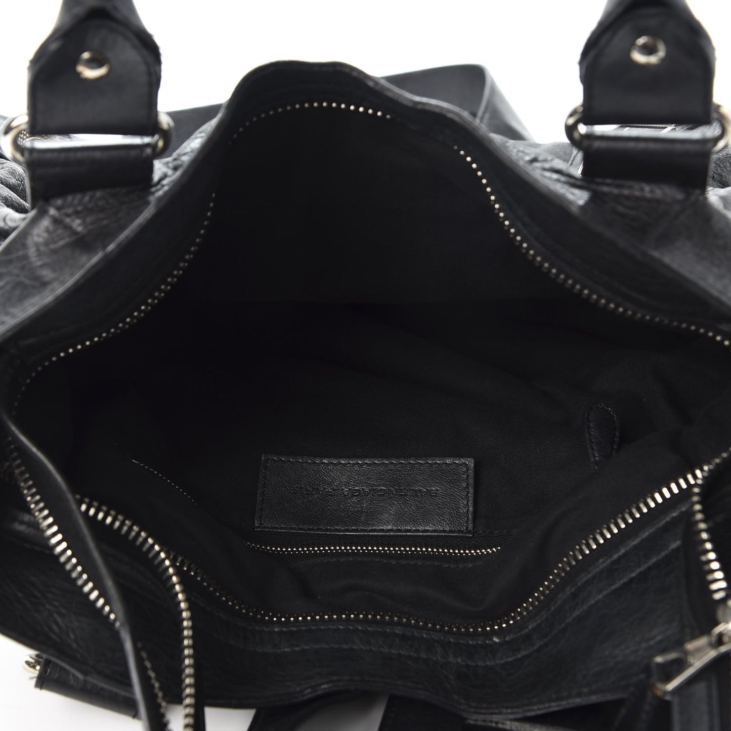 Agneau Giant 21 Silver Hardware Velo Black