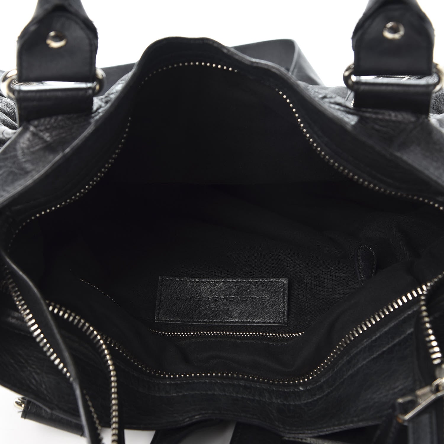 Balenciaga Agneau Giant 21 Silver Hardware Velo Black 4 of 12
