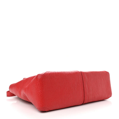 3.1 Phillip Lim Textured Calfskin Medium Pashli Satchel Red 4 of 11