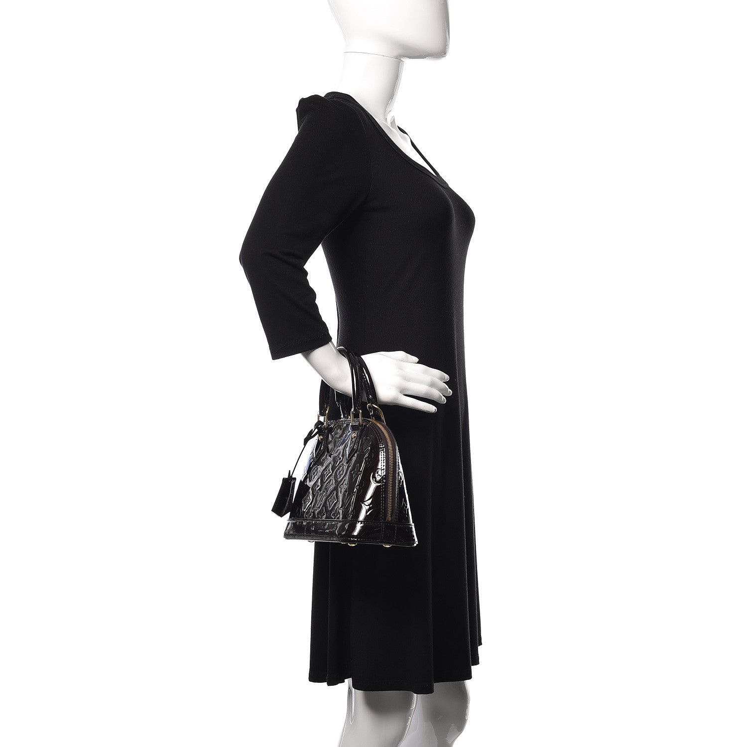 Louis Vuitton Vernis Alma BB Amarante 2 of 11