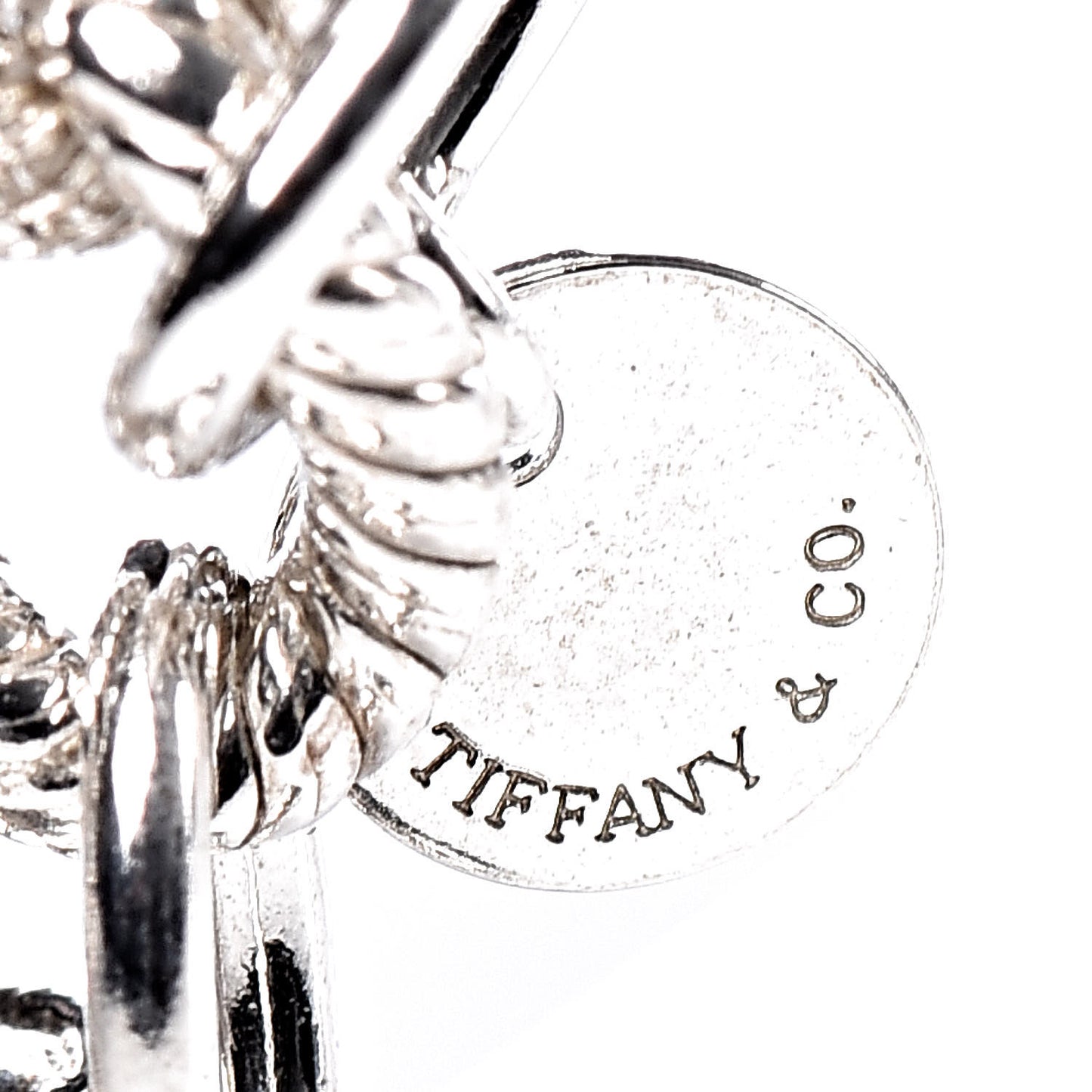 Sterling Silver Dogwood Charm Bracelet