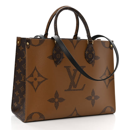 Louis Vuitton Reverse Monogram Giant Onthego MM 3 of 9