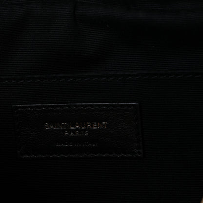 Saint Laurent Calfskin Matelasse Monogram Lou Camera Bag Dark Beige 6 of 9