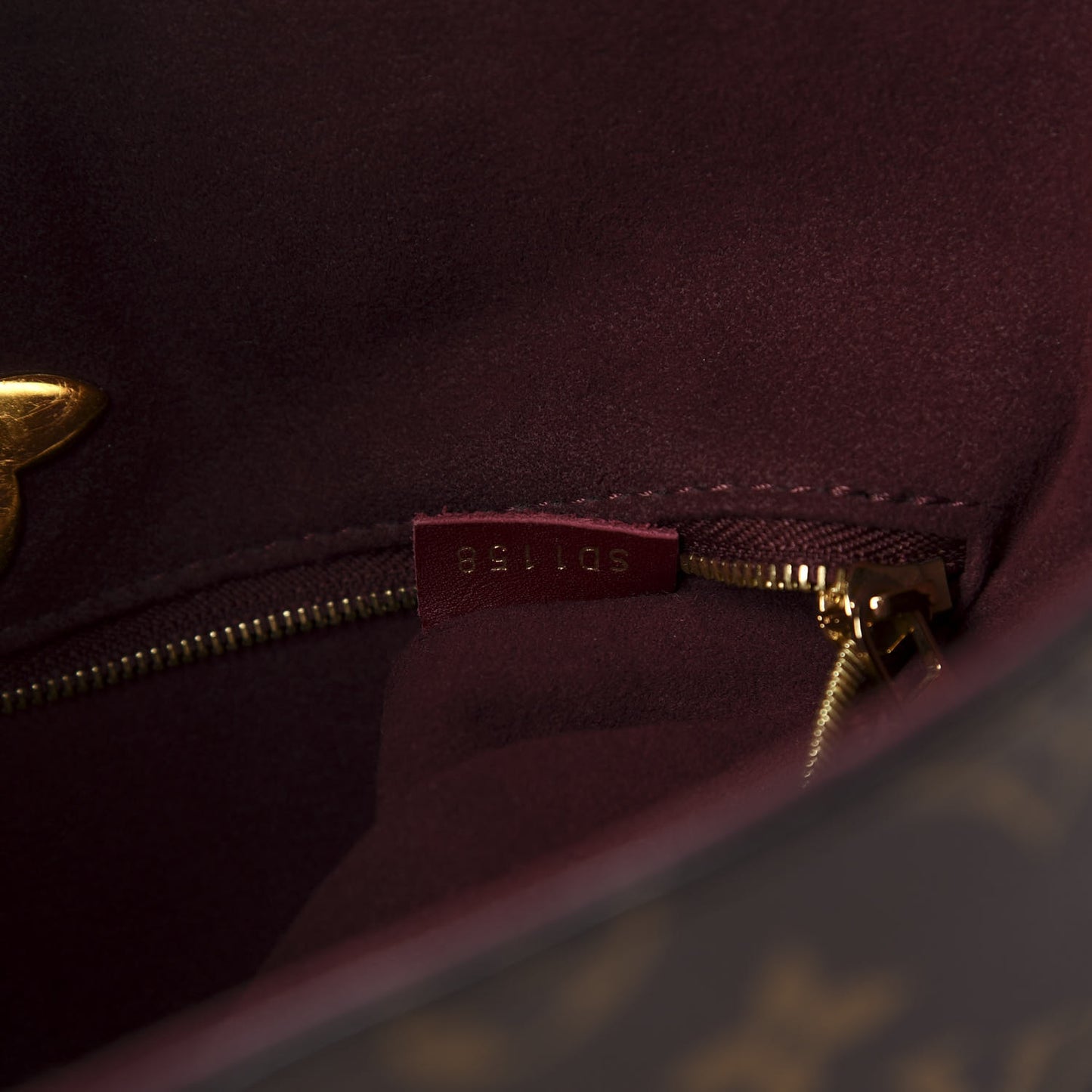 Monogram Flower Hobo Bordeaux