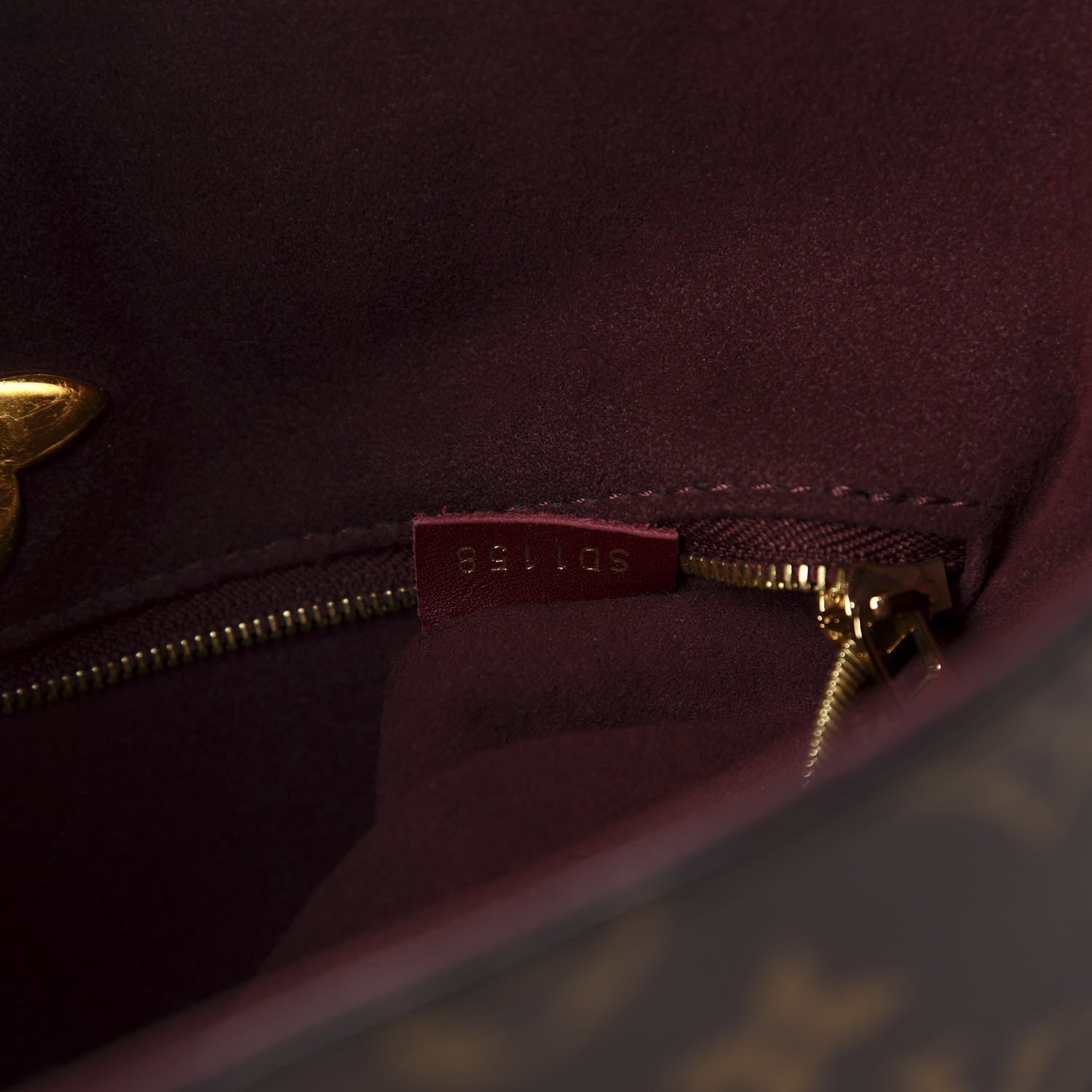 Louis Vuitton Monogram Flower Hobo Bordeaux 9 of 10