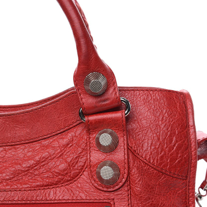 Balenciaga Agneau Giant 21 Silver Hardware City Rouge Coquelicot 15 of 17