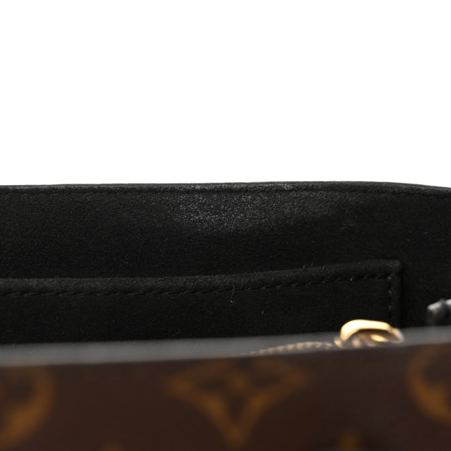 Monogram Flower Tote Black