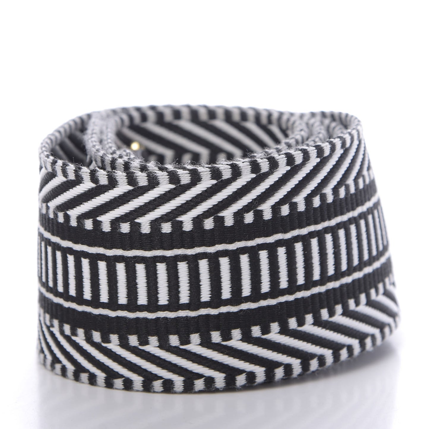 Toile Swift 50mm Sangle Cavale Shoulder Strap Black Ecru