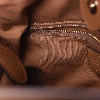 Burberry Haymarket Check Small Northfield Tote Mid Camel 9 of 14