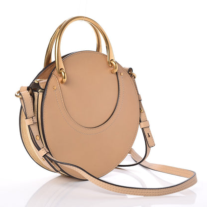 Chloe Calfskin Suede Small Pixie Bag Pearl Beige 3 of 8