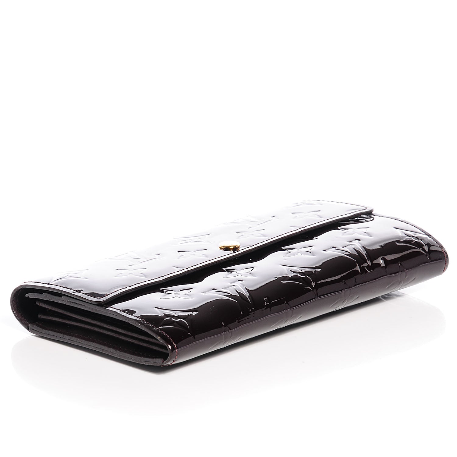 Louis Vuitton Vernis Sarah Wallet Amarante 4 of 7