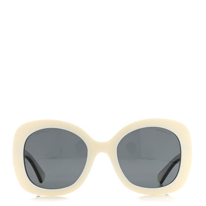 Chanel Acetate Sunglasses 71414A White 2 of 7