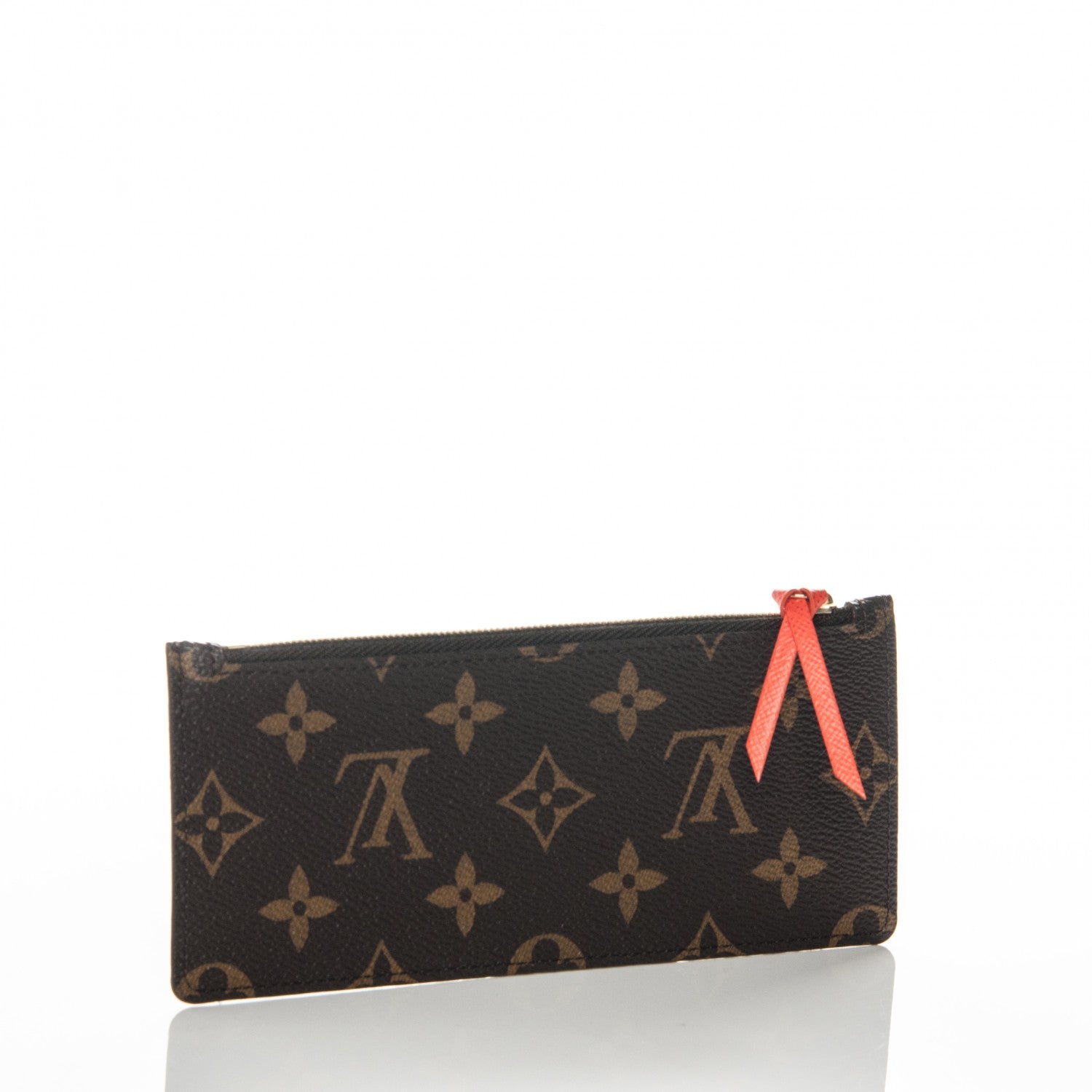 Louis Vuitton Monogram Felicie Chain Wallet Zippered Insert 3 of 6