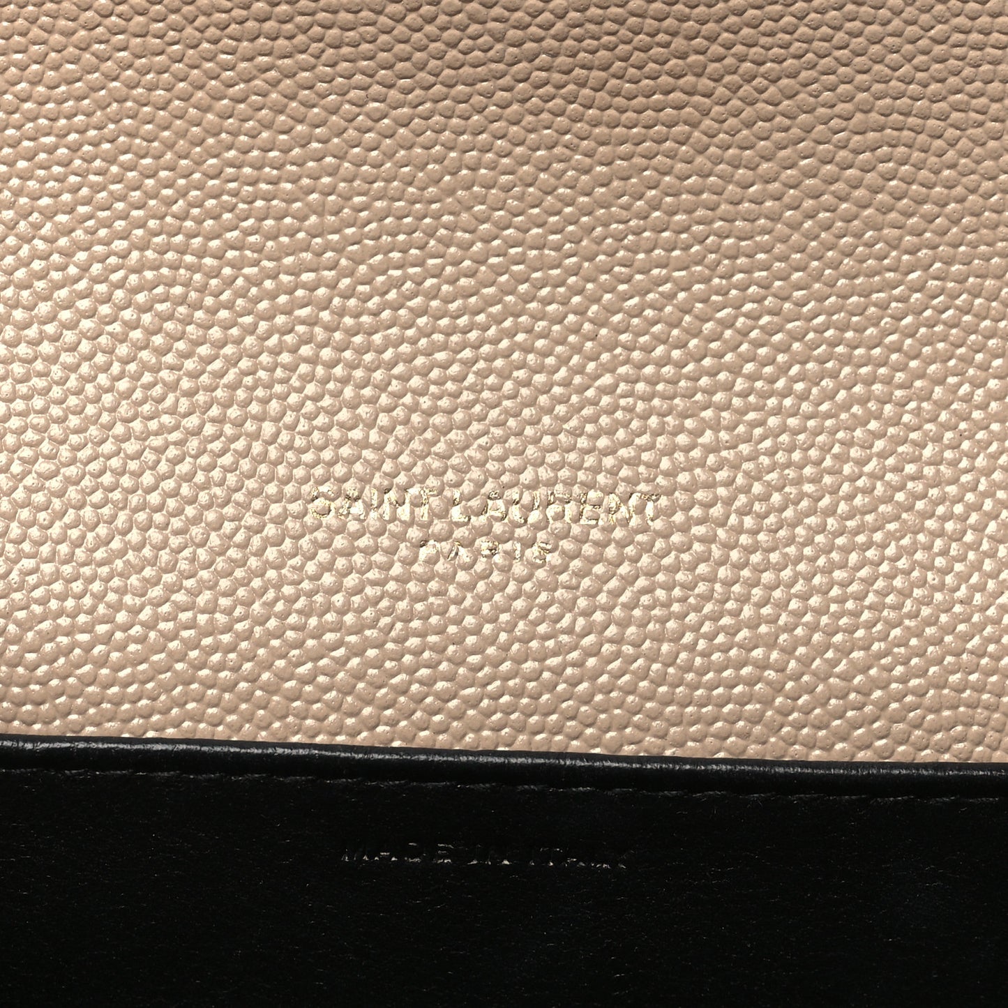 Grain De Poudre Monogram Uptown Chain Wallet Dark Beige