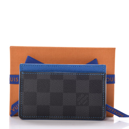 Louis Vuitton Damier Graphite Card Holder Blue 8 of 8