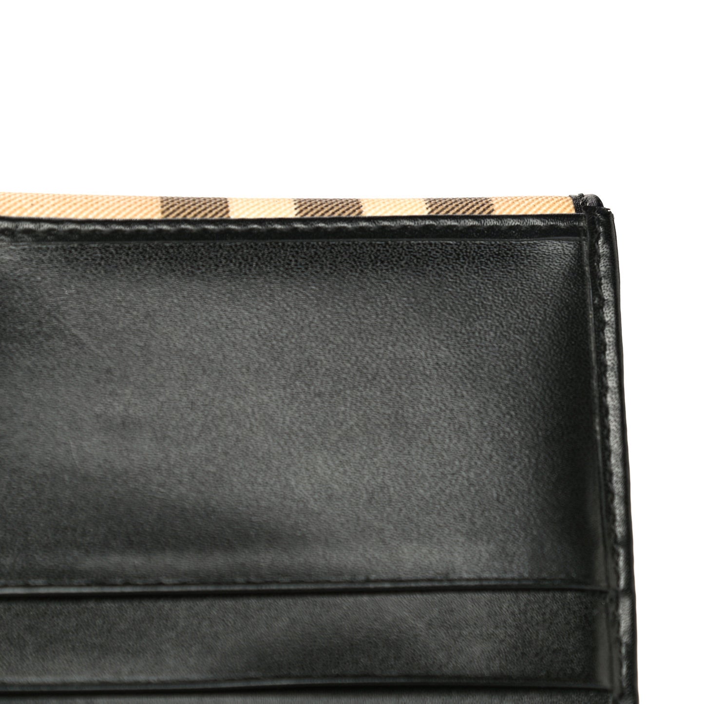 Nova Check Continental Wallet Black