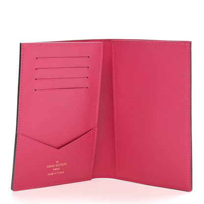 Louis Vuitton Monogram 2021 Christmas Animation Hollywood Passport Cover Fuchsia 5 of 7