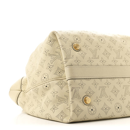 Louis Vuitton Mahina Cirrus MM Ivory 8 of 9