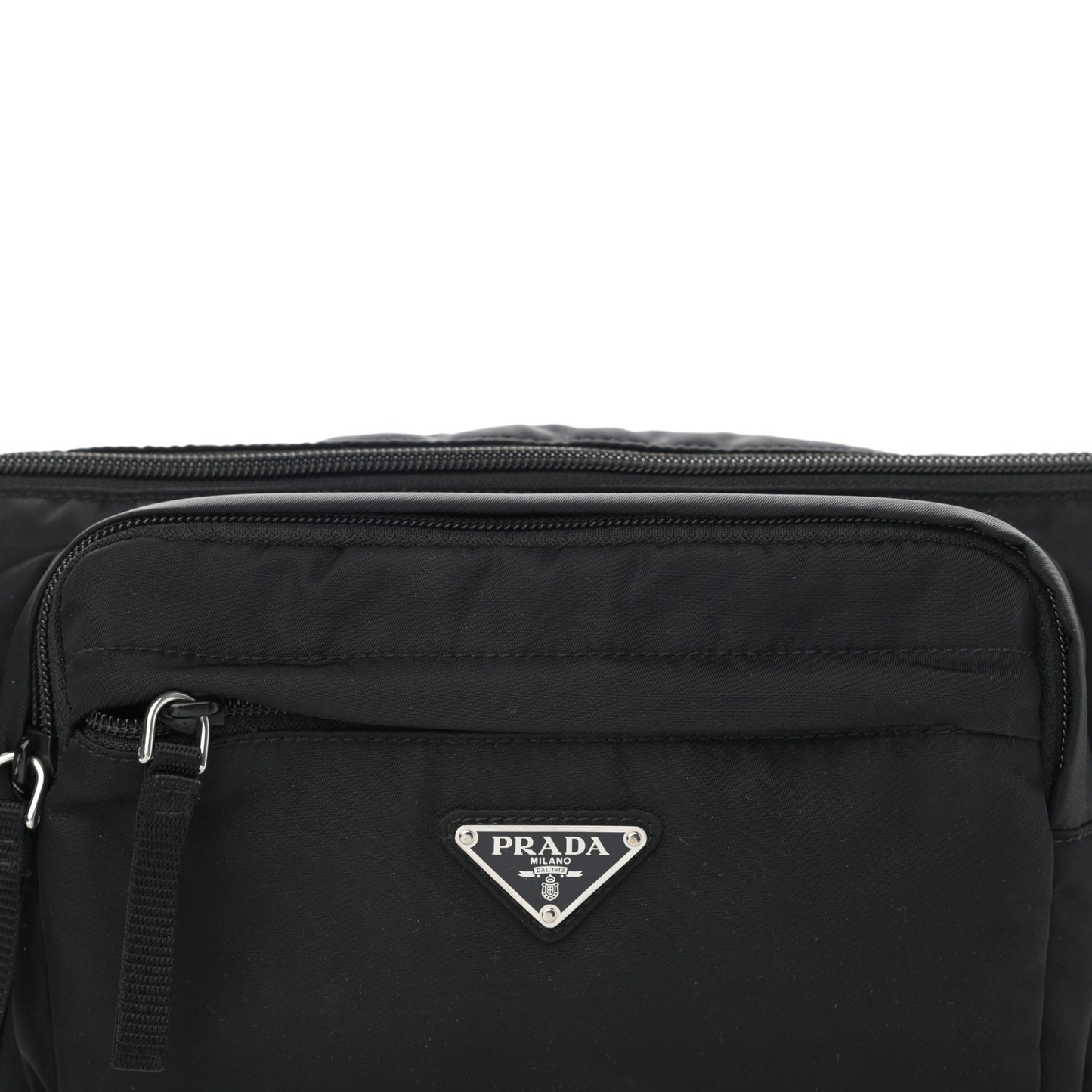 Tessuto Nylon Belt Bag Black