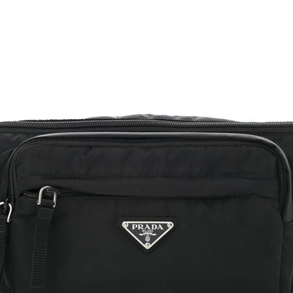 Prada Tessuto Nylon Belt Bag Black 8 of 12
