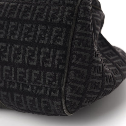 Fendi Zucchino Shoulder Bag Black 11 of 15