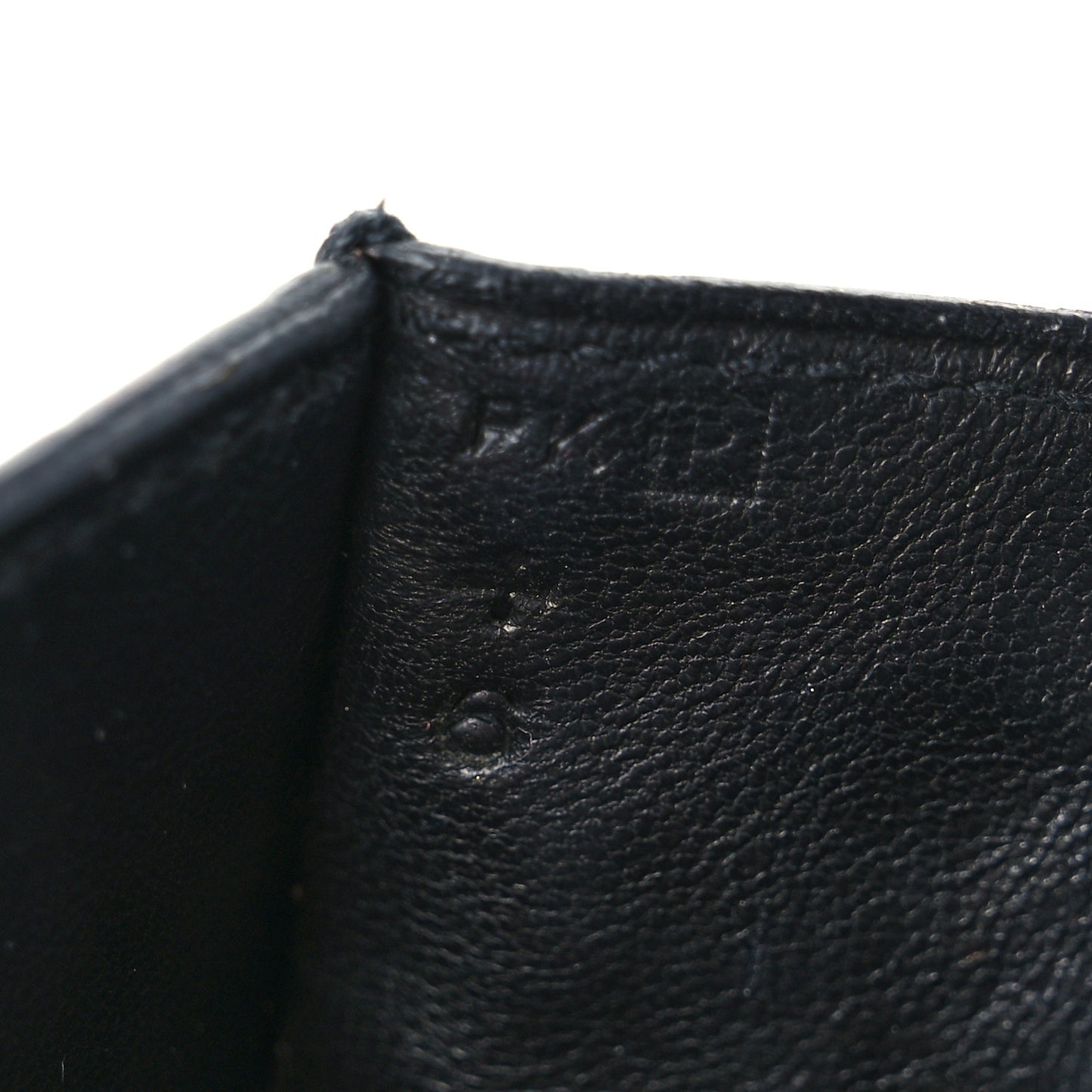 Shiny Niloticus Crocodile Egee Clutch Black