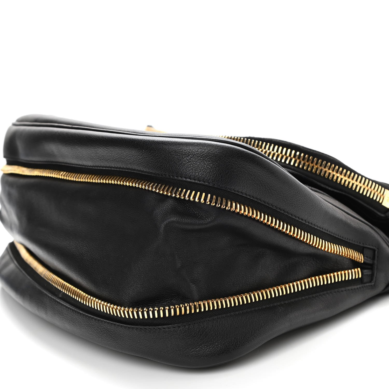 Tom Ford Calfskin Large Jennifer Crossbody Bag Black 7 of 9