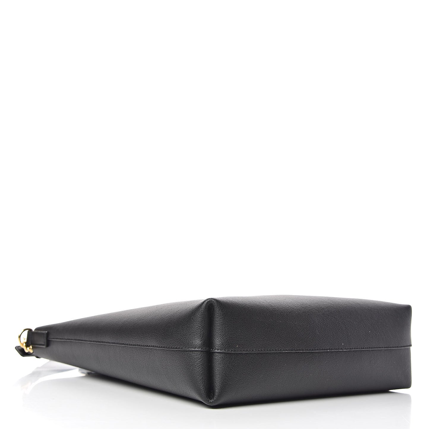 Calfskin Toy Shopping Tote Black