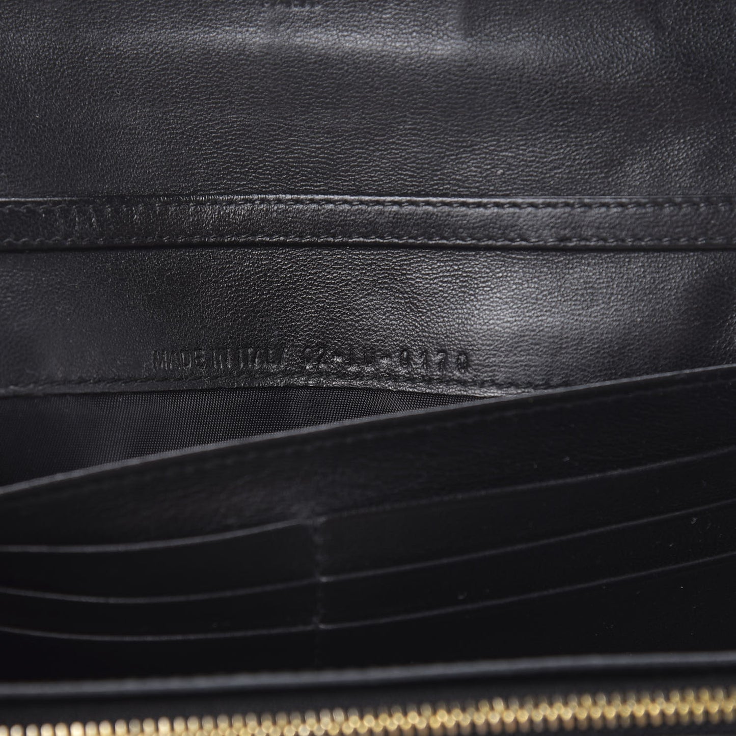 Patent Cannage Rendezvous Chain Wallet Black
