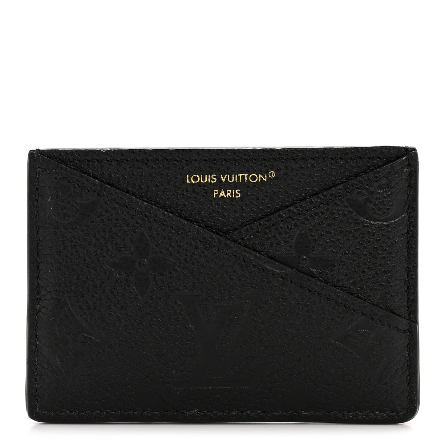 Empreinte Criss Cross Card Holder Black