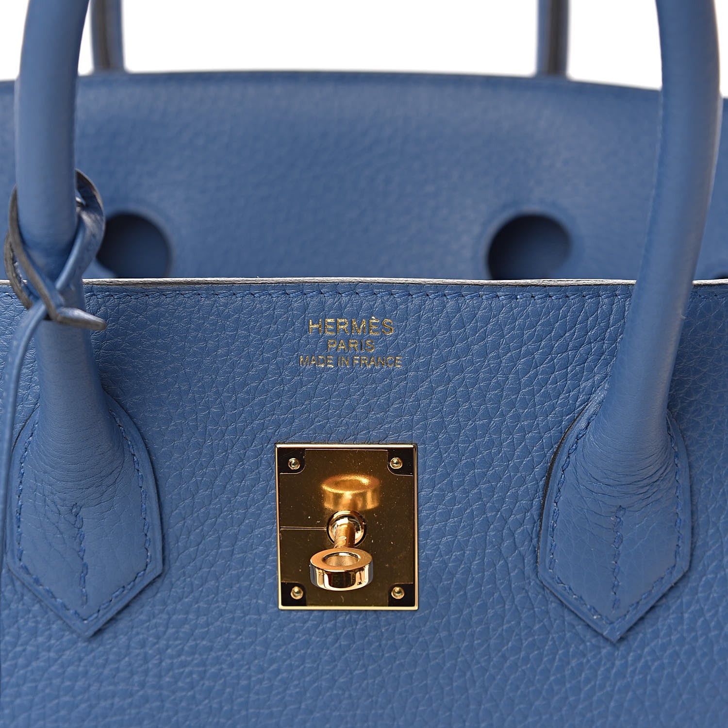 Hermes Togo Birkin 35 Bleu Agate 6 of 11