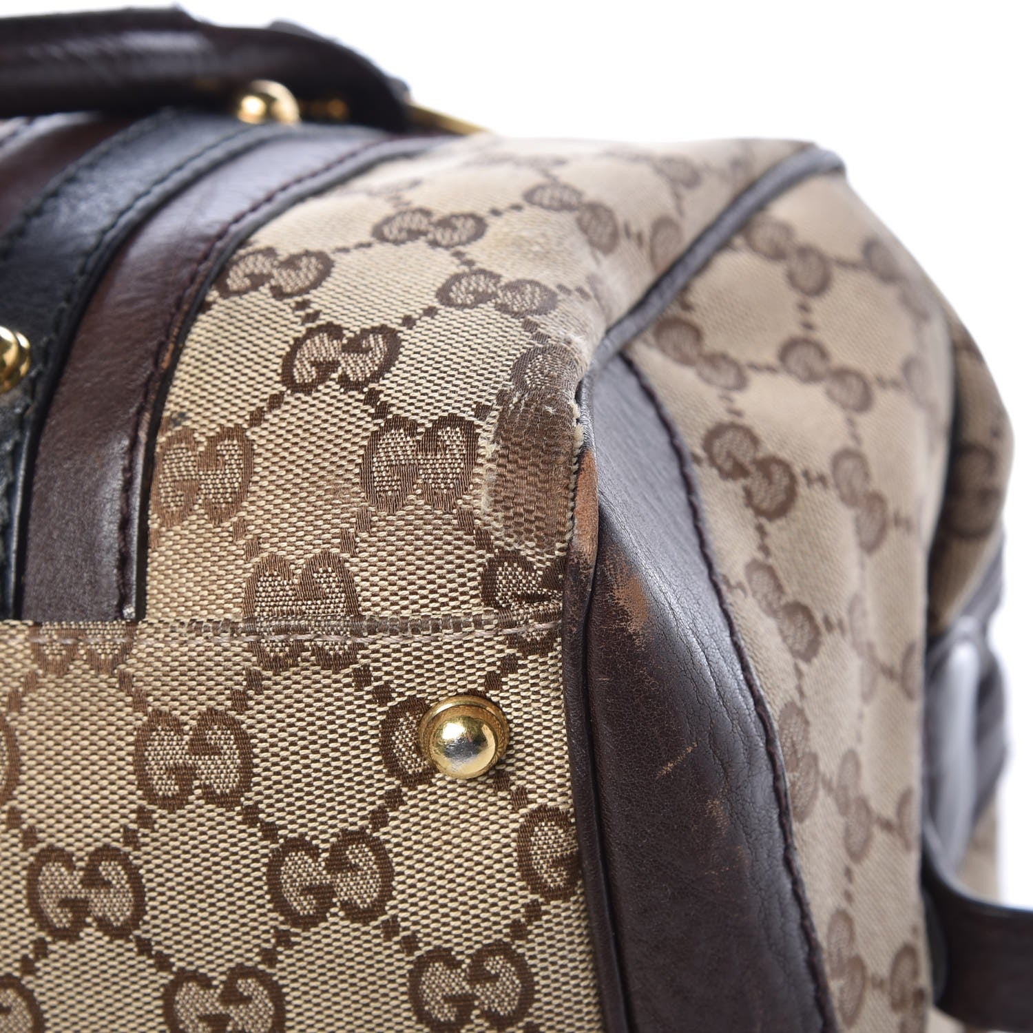Gucci Monogram Medium Interlocking Icon Tote Dark Brown 15 of 18
