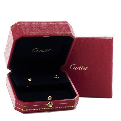 Cartier 18K Yellow Gold LOVE Earrings 5 of 5