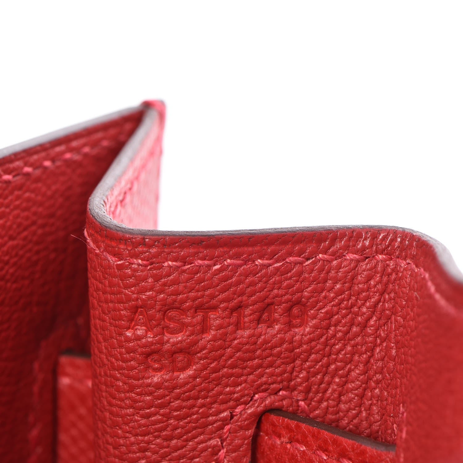 Hermes Epsom Kelly Sellier 32 Rouge Casaque 17 of 32