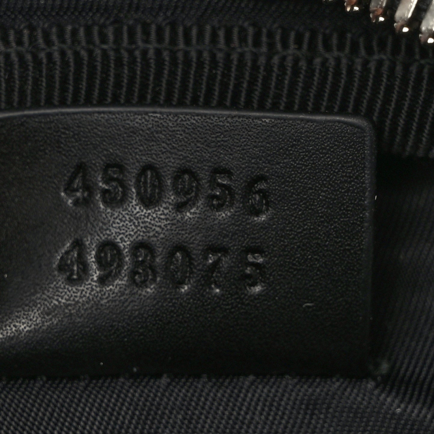 GG Supreme Monogram Web Belt Bag Black