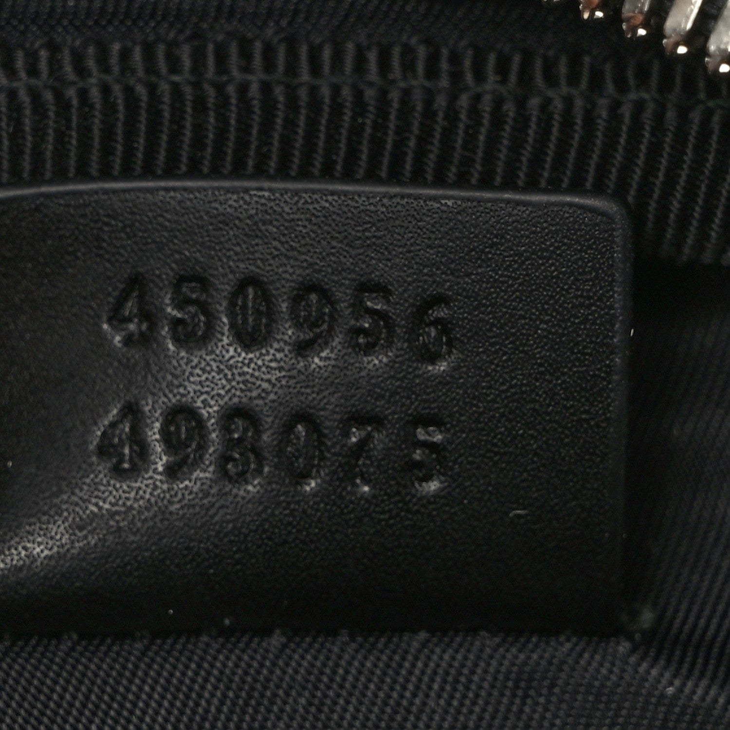 Gucci GG Supreme Monogram Web Belt Bag Black 7 of 10
