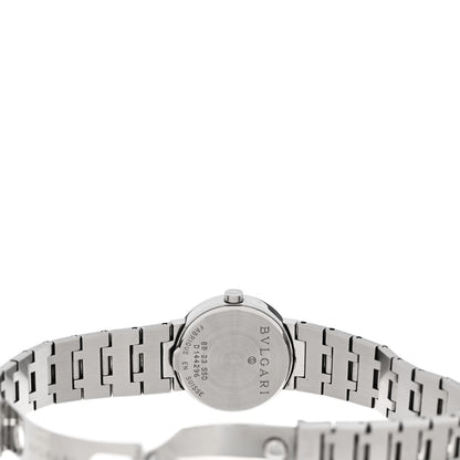 Bulgari Stainless Steel 23mm Quartz Watch Black 4 of 4