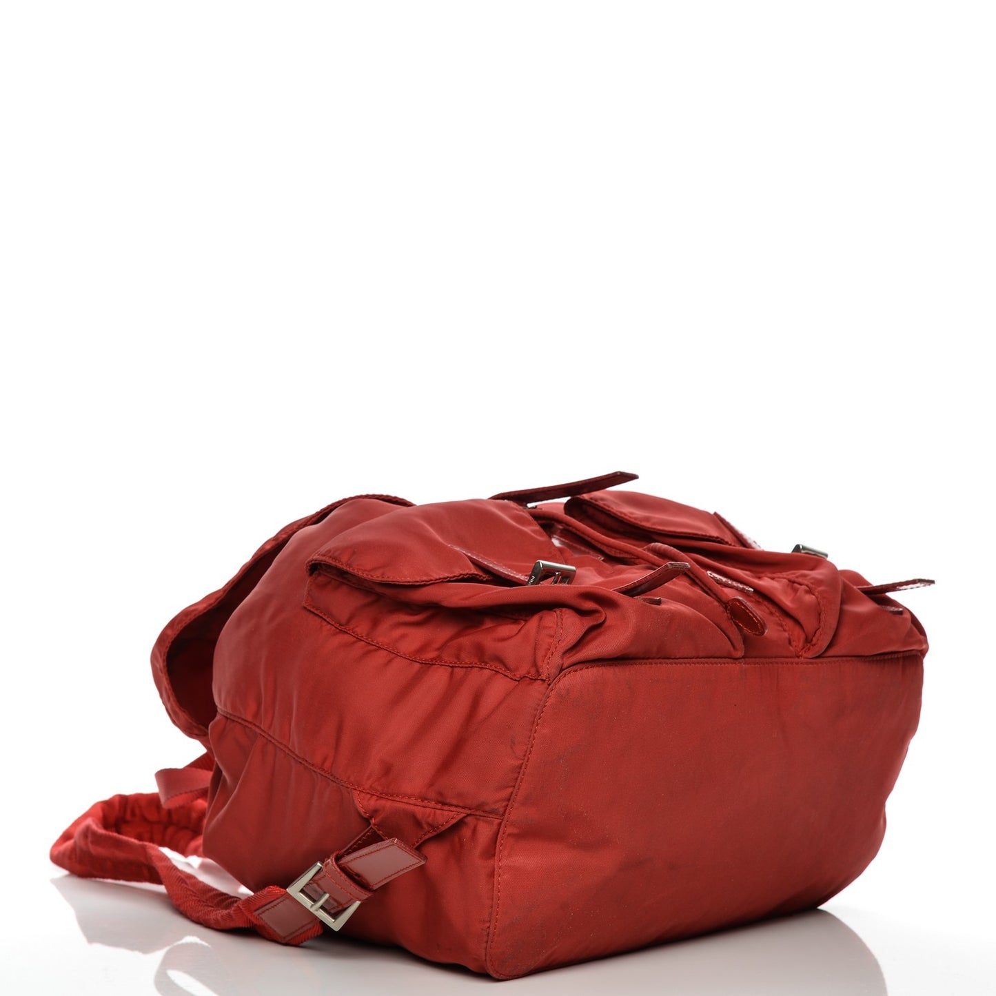 Nylon Vela Small Backpack Rosso