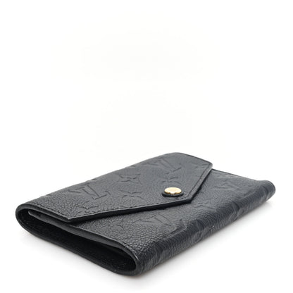 Louis Vuitton Empreinte Compact Curieuse Wallet Black 4 of 7