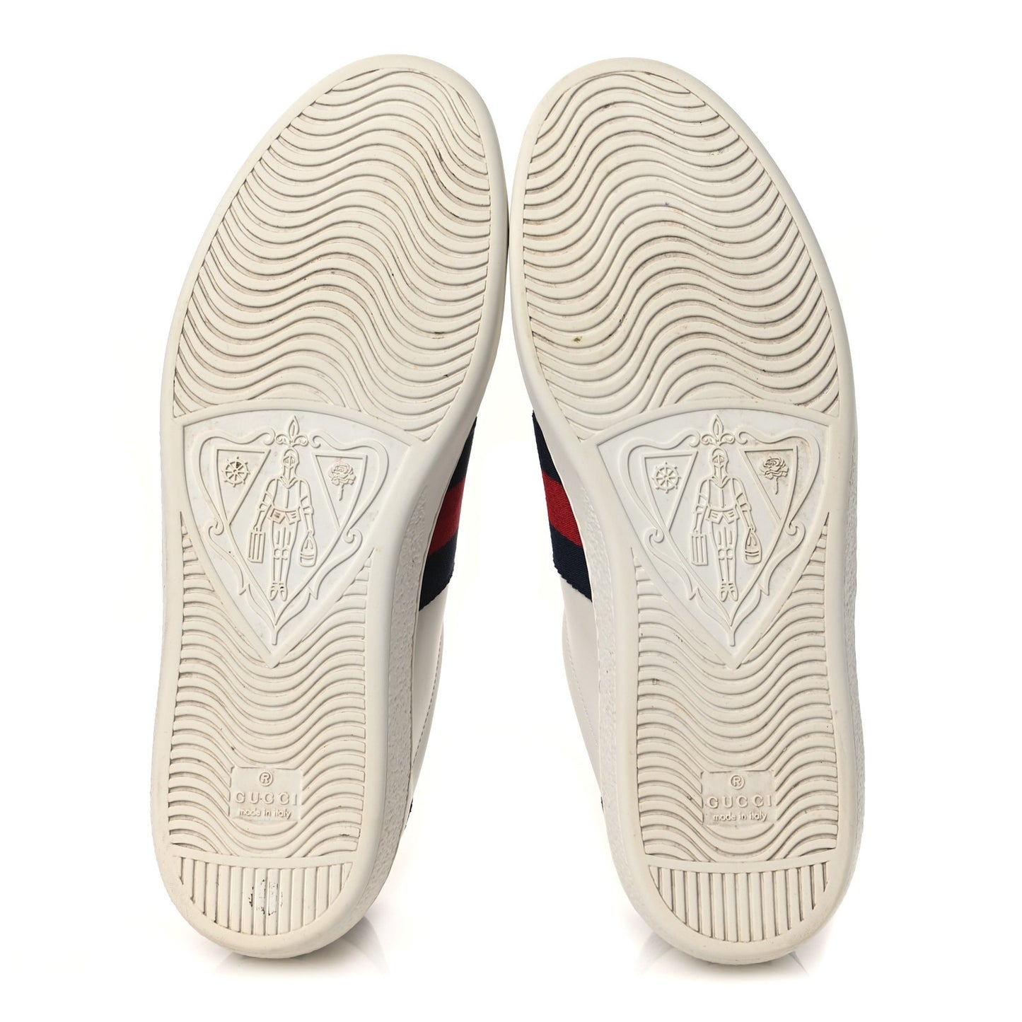 Calfskin Ayers Web Mens Ace Sneakers 10.5 White Blue