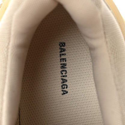 Balenciaga Fabric Mesh Clear Sole Womens Triple S Sneakers 39 Beige 7 of 8