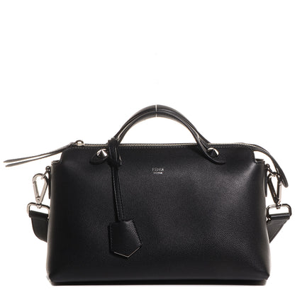 Fendi Vitello Dolce Marmol Medium By The Way Boston Bag Black 1 of 11