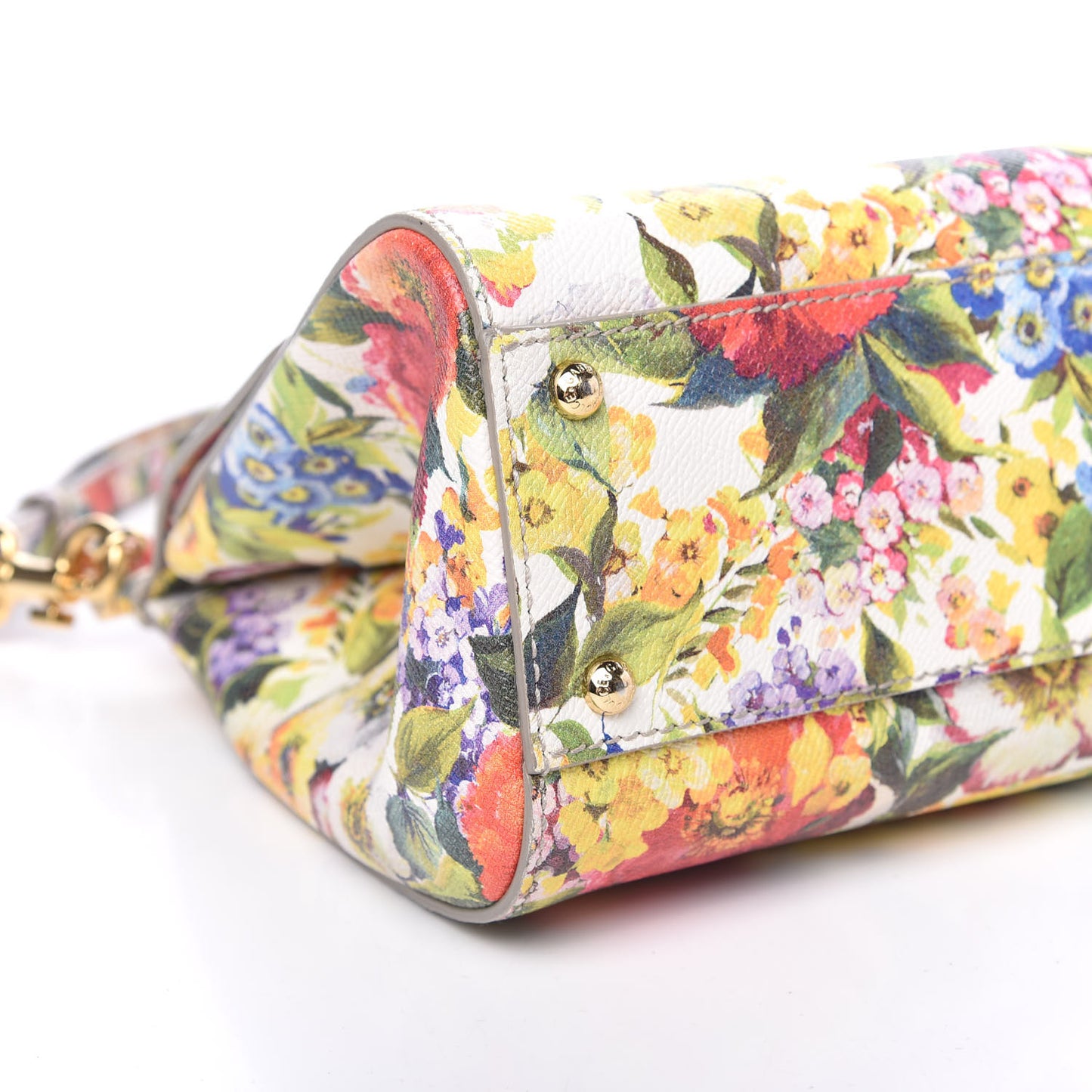 Dauphine Floral Print Medium Miss Sicily Satchel Multicolor
