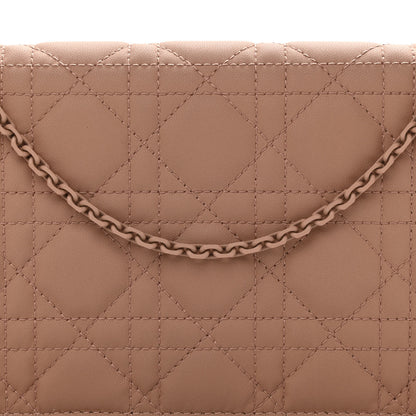 Christian Dior Ultra Matte Calfskin Cannage Lady Dior Clutch Fard 13 of 18